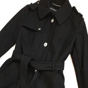 Black Express Coat